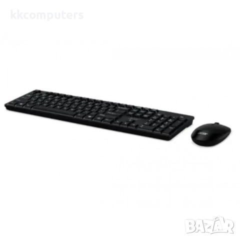 Acer Combo Set AAK410 Wireless-Комплект клавиатура и мишка, Черен (без кирилица)