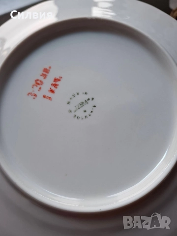 IZIDA Комплект 6бр Чинии, снимка 9 - Антикварни и старинни предмети - 52861043