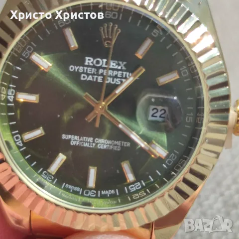 НА ЕДРО!!! Мъжки луксозни часовници Rolex Oyster Perpetual Datejust , снимка 4 - Мъжки - 47015533