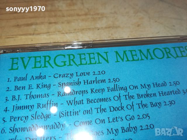 EVERGREEN MEMORIES CD 3004241032, снимка 9 - CD дискове - 45521652