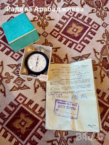 Ретро Колекционерски Хронометър АГАТ (Agat) - СССР, 1974 г., с ПАСПОРТ