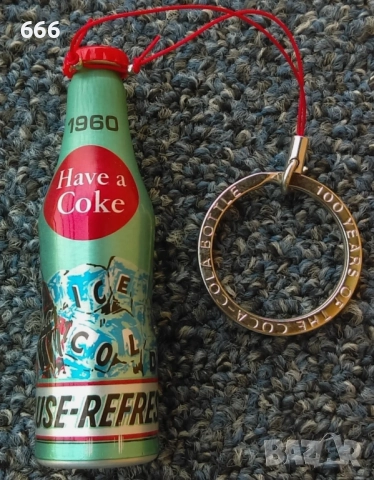 Coca Cola 100 години колекционерска бутилка