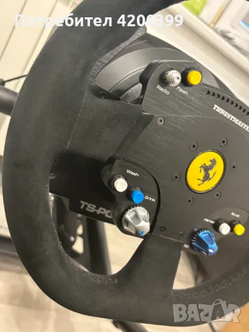 База и волан THRUSTMASTER TS-PC Racer Ferrari 488 Challenge Edition, снимка 2 - Джойстици и геймпадове - 48631761