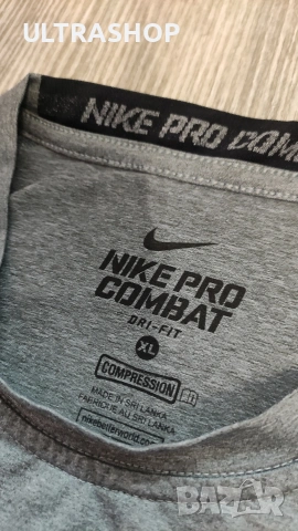 Мъжки спортен потник Nike Pro Combat XL, снимка 2 - Тениски - 54257293