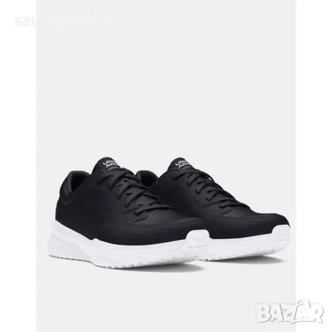 Мъжки маратонки UNDER ARMOUR Edge Leather Training Shoes Black, снимка 2 - Маратонки - 47950531