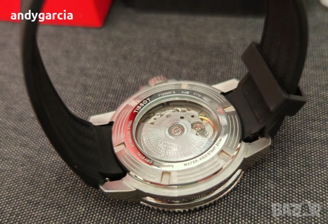  TISSOT SEASTAR POWERMATIC 80 T120.407.37.051.00 механичен часовник като нов пълен комплект, снимка 15 - Мъжки - 46779713