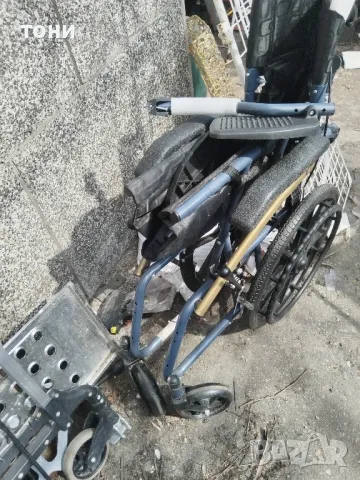 инвалидна количка асистент с малки колела, снимка 9 - Инвалидни колички - 50024460