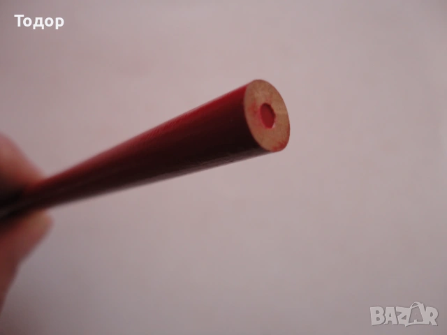 Червен химически молив Хемус Родина , снимка 6 - Ученически пособия, канцеларски материали - 54099202