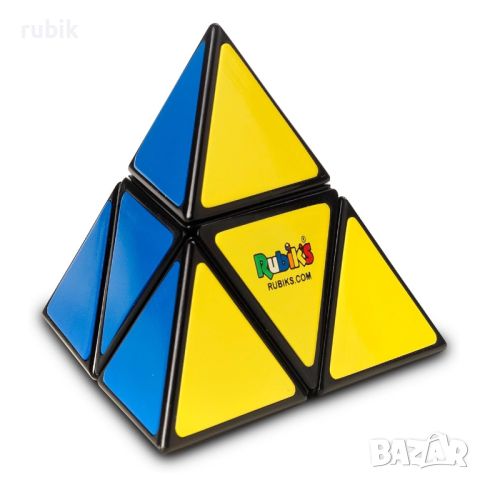 Оригинален магически пъзел Rubik's Pyramid 2x2x2 - С цветни пластини, снимка 2 - Игри и пъзели - 45822882