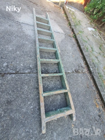 Дървена стълба , снимка 3 - Други стоки за дома - 51301369