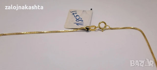 Нов -Златен синджир-1,98гр/14кр, снимка 4 - Колиета, медальони, синджири - 51338798