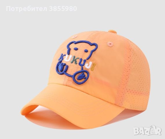 детска шапка с козирка, снимка 2 - Шапки, шалове и ръкавици - 45197085