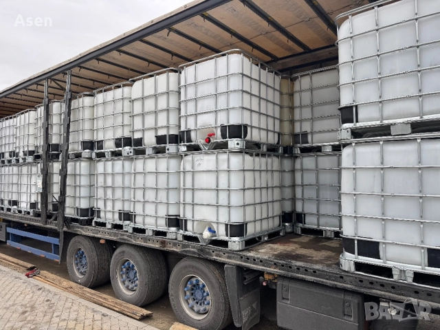 Бидони цистерни съдове за вода 1000литра 1 тон 1т 1000л ibc контейнет