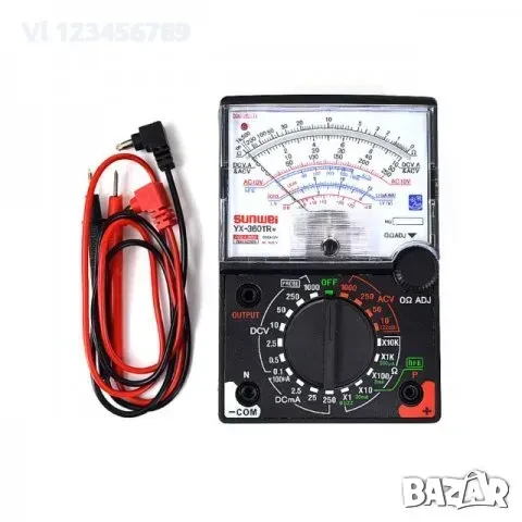 Мултиметър Yx-360tr N мултитестър мултисет комбиниран уред, снимка 6 - Други инструменти - 50667601