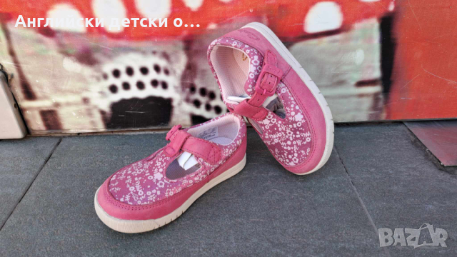 Английски детски обувки естествена кожа-CLARKS , снимка 2 - Детски обувки - 44971459