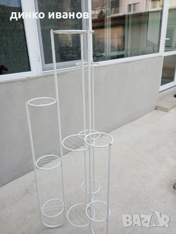 Цветарник за 11 саксии , снимка 5 - Градински мебели, декорация  - 53862415