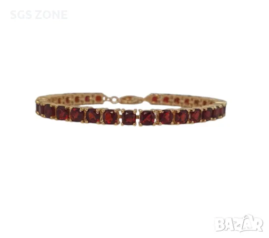 Сребърни Тенис Гривни, снимка 8 - Гривни - 49739505