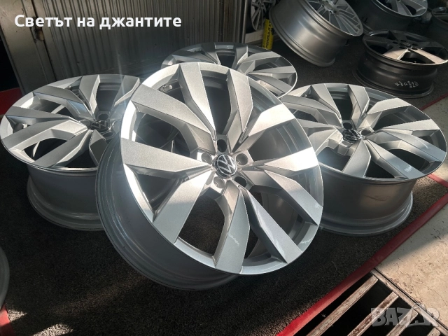 Джанти 20 Цола 5x112 VW Touareg III CR 7 Original Demo, снимка 4 - Гуми и джанти - 52854215