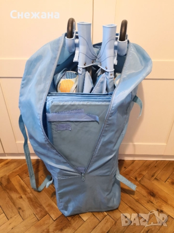 бебешка кошара / сгъваемо легло Bertoni - Rocker, снимка 8 - Кошарки - 51983974