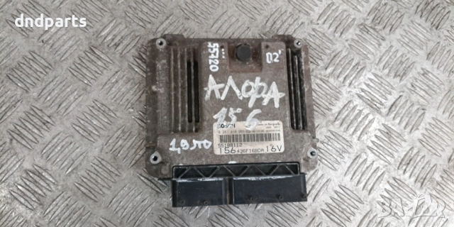 Компютър Alfa Romeo 156 1.9JTD 2002г. 0281010986 55188112 