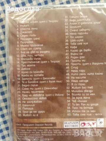 нов аудио диск Тони Стораро  60 песни, снимка 3 - CD дискове - 51424644