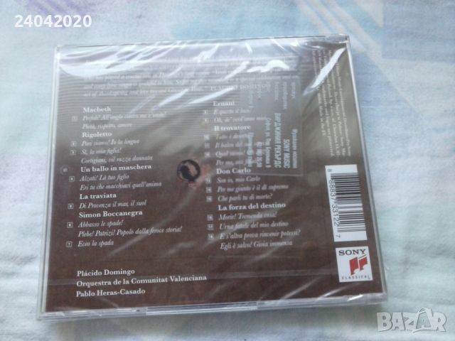 Placido Domingo – Verdi нов диск, снимка 2 - CD дискове - 45171323