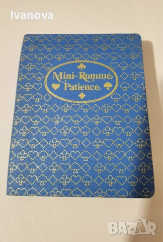 Мини карти за пасианс, белот и др, снимка 3 - Карти за игра - 53896336