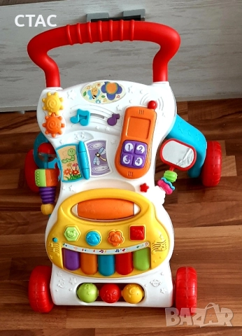 Музикална проходилка ,за бутане и музикална игра,за50лв, снимка 2 - Проходилки - 52532973