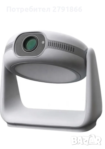 К1 Видео проектор,Max 4K с цветна LED лампа,Android 11,авто фокус,WiFi6,BT5.2,вградена батерия