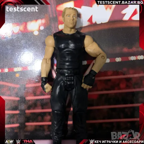 Екшън фигура WWE Jon Moxley Dean Ambrose Дийн Амброуз Basic играчка WWE AEW The Shield, снимка 1 - Колекции - 48509050