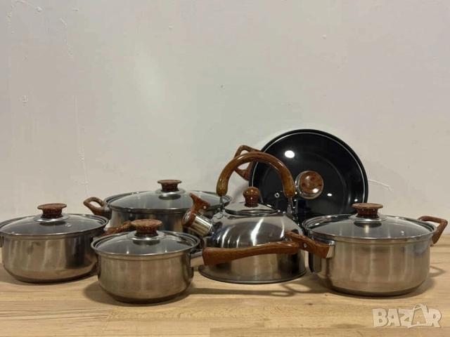 Професионален комплект тенджери Zeiplteir - 12 части