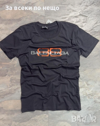 Balenciaga Мъжка Тениска👕Мъжка Блуза С Къс Ръкав - Налични Различни Цветове Код NGHSP29, снимка 2 - Тениски - 53694999