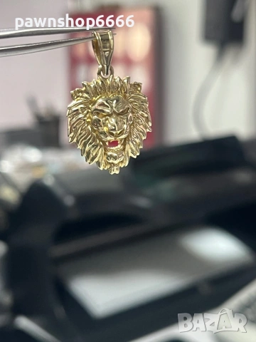 Златна висулка 14 карата, снимка 5 - Колиета, медальони, синджири - 53081865