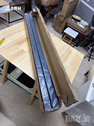 Колове, стълбове за оградно пано, врата 2бр, нови, стоманени, прахово боядисани 