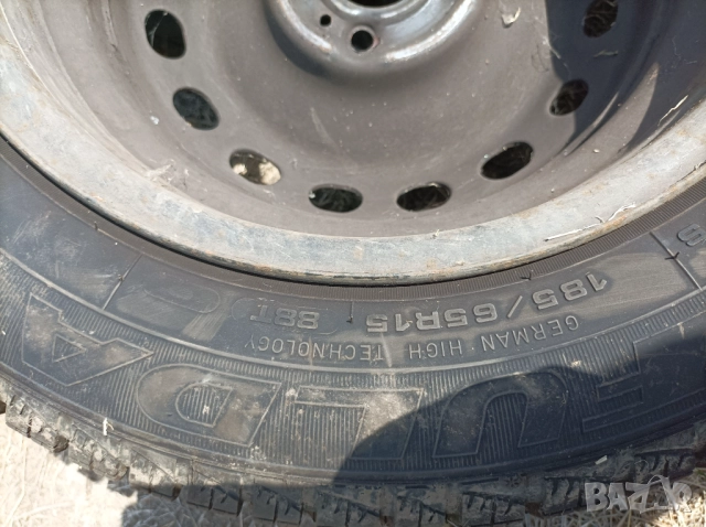 4 броя Гуми с Джанти Дачия Докер/ Лоджи 185/65/15, снимка 7 - Гуми и джанти - 51964806
