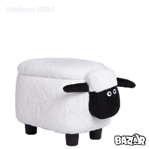 ДЕТСКА ТАБУРЕТКА Shaun the sheep, снимка 1 - Дивани и мека мебел - 46160044