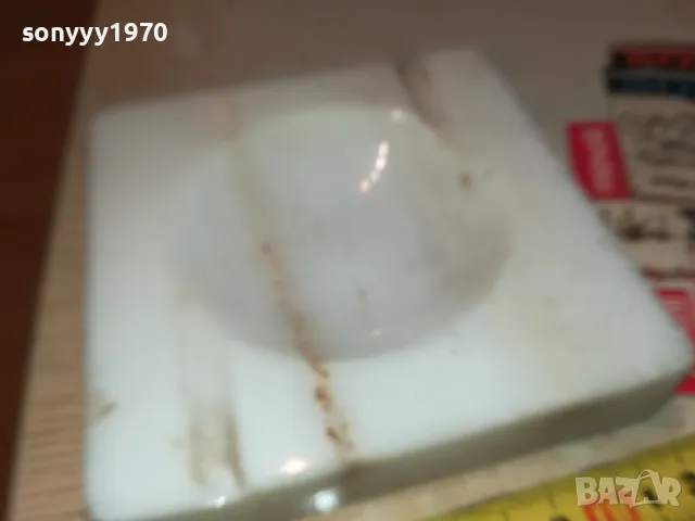 🍀МРАМОРЕН ПЕПЕЛНИК-1905251123LCHERY, снимка 7 - Антикварни и старинни предмети - 50343269