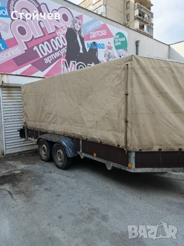 Товарно брезентовоРемарке, снимка 2 - Ремаркета - 50653277