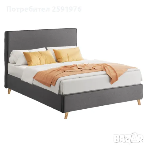 Тапецирано легло MAYLIN HM598 за матрак 120x200см, налично в три цвята, снимка 1