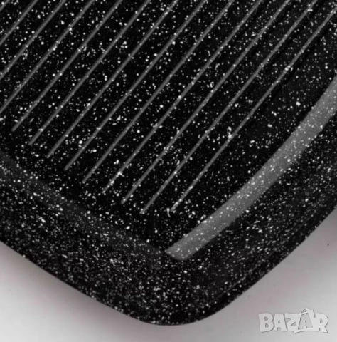 Тиган грил с капак Goldmann 24x7см./28x4.5см.– керамично покритие, лят алуминий, индукция, снимка 5 - Съдове за готвене - 52112877