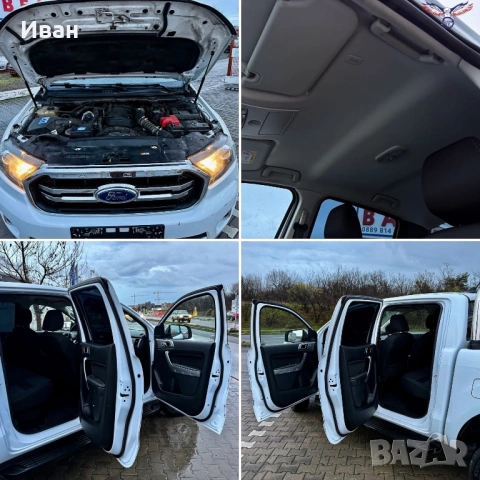Ford Ranger * 170HP* 4X4* XLT* DOUBLE* 2020г* ПРОБЛЕМ*, снимка 8 - Автомобили и джипове - 53845346
