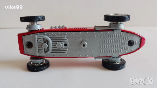 Ferrari 1952 500 F2 Shell Alberto Ascari - Мащаб 1:35, снимка 8 - Колекции - 51512511