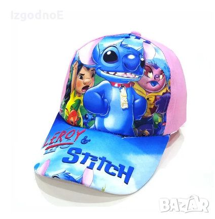 Лятна шапка с козирка Лило и Стич Lilo and Stitch НОВА, снимка 1 - Шапки, шалове и ръкавици - 45584414