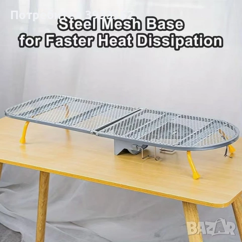 Сгъваема Мини Дъска за Гладене с Държач, снимка 6 - Други стоки за дома - 53937172