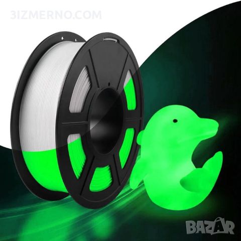 Филамент PLA Glow SUNLU 1.75mm, 1kg, ROHS за FDM 3D Принтери, снимка 2 - Консумативи за принтери - 45838360