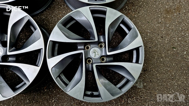 Пежо Ситроен 18 4х108 лети джанти Peugeot Citroen 4x108, снимка 5 - Гуми и джанти - 54265114