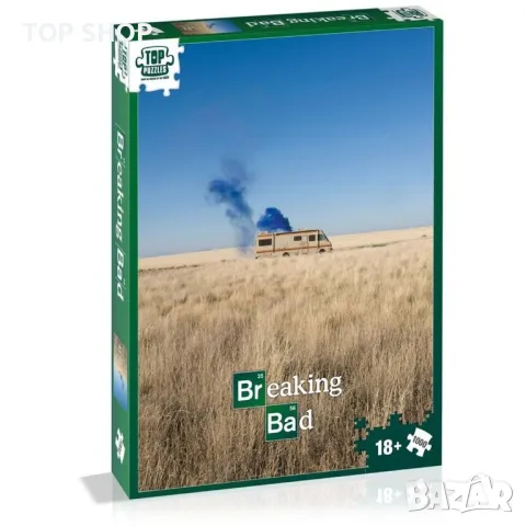 Breaking Bad Колекционерски луксозен пъзел 1000 части, снимка 2 - Игри и пъзели - 48491343