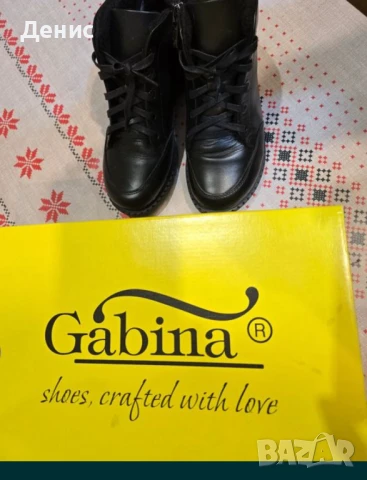 Боти Gabina 37номер, снимка 4 - Дамски боти - 50729053