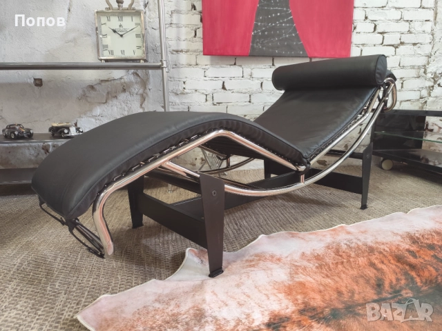 Шезлонг лежанка LC 4, снимка 6 - Дивани и мека мебел - 51749456