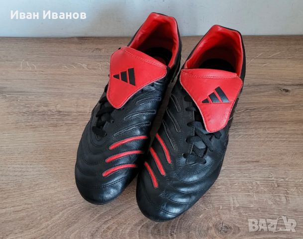 бутонки Adidas Predator Pulse "Blackout" 2005  номер 48-48,5  , снимка 6 - Футбол - 46104160